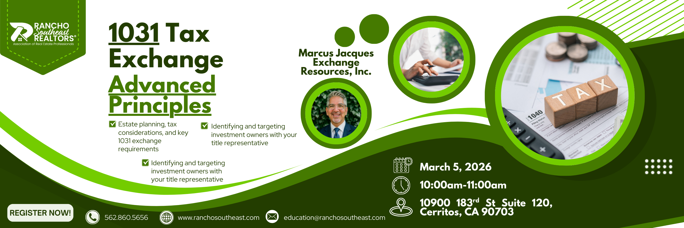 1031 Tax Exchange: Advanced Principles